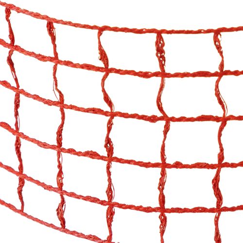 Floristik24 Verkkoteippi 4,5cm x 10m punainen