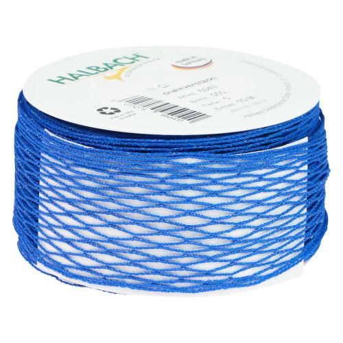kohteita Verkkoteippi, ristikkoteippi, koristeteippi, sininen, lankavahvistettu, 50 mm, 10 m
