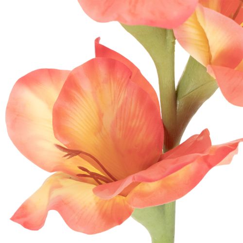 Keinotekoinen gladiolus monikukkainen kimppuun, 88 cm | Floristik24.fi