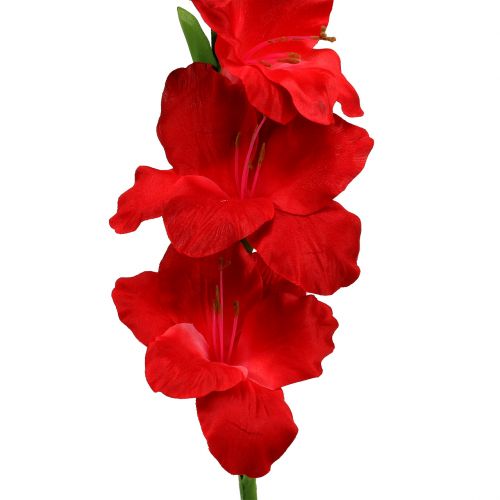 kohteita Gladiolusin punainen keinotekoinen 86cm