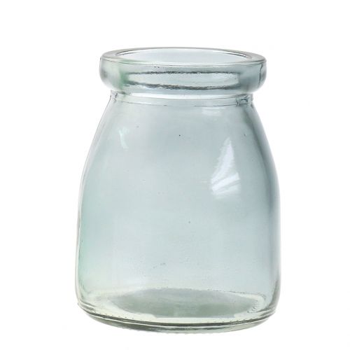 Deco lasi Ø6cm H8cm vihreä/harmaa 6kpl | Floristik24.fi
