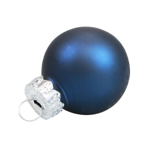 kohteita Mini joulupallot lasisiniset lasipallot Ø2,5cm 20 kpl