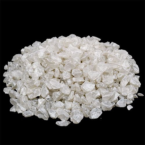 Floristik24 Lasikiviä 4mm - 10mm helmiäistä 2kg