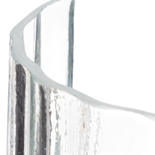 kohteita Maljakko ainutlaatuisella raidallisella rakenteella, moderni muotoilu, 19 cm