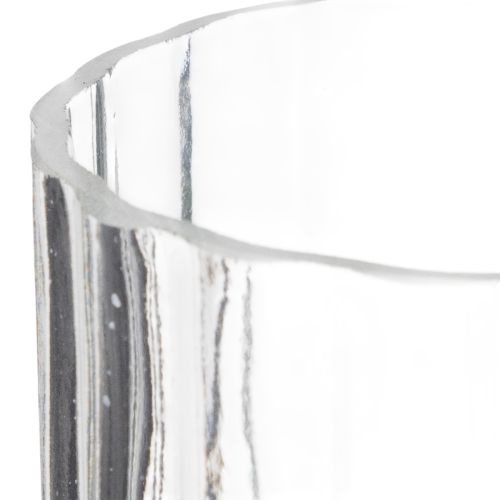 kohteita Korkealaatuinen lasinen maljakko koristeelliseen asetelmaan moderneissa kodeissa, 24 cm