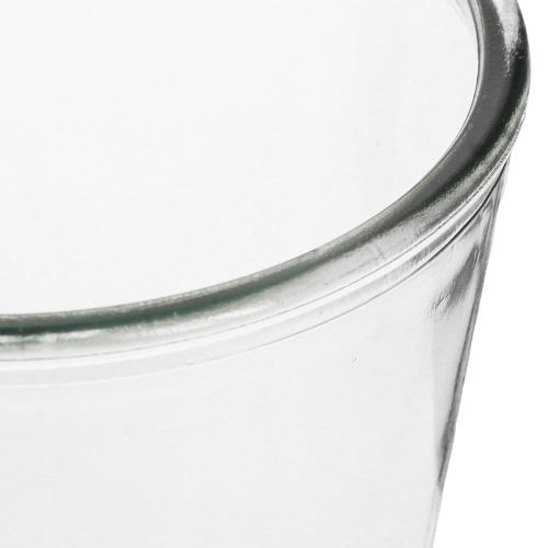 kohteita Lasimaljakko kartiomainen maljakko lasiistutin Ø14cm K16cm 2kpl