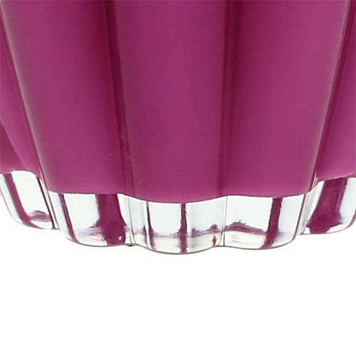 Floristik24 Lasimaljakko "Bloom" Erika Ø14cm K17cm