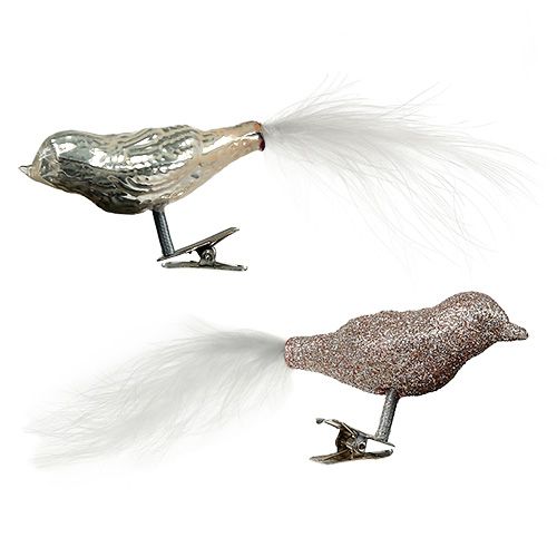 Lasilintu klipsikerma 7,5cm 3kpl