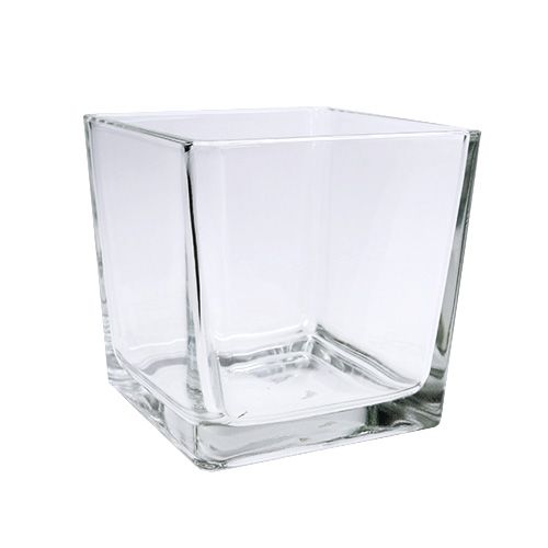 Floristik24 Lasikuutiot kirkkaat 10cm x 10cm x 10cm 6 kpl