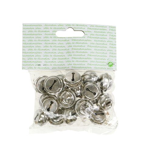 kohteita Kellonkiristin 19mm hopea 20 kpl