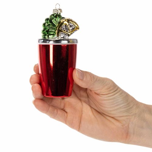 Minikokoisia cocktail-koristeita joulukuuseen ripustettavaksi, 14 cm, 6 kpl | Floristik24.fi