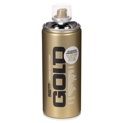 Hopeinen kromiefekti koristemaali sisäkäyttöön Montana Cans 400ml
