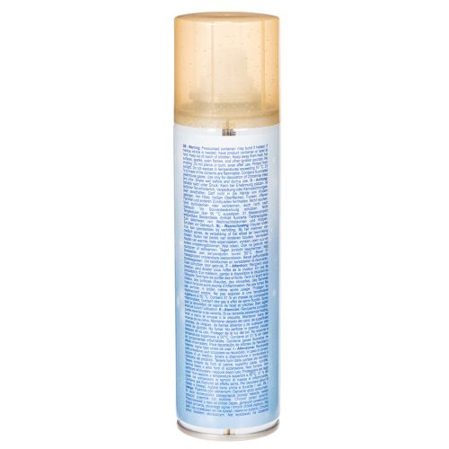 Kultainen glitterspray joulukoristeisiin, 150 ml | Floristik24.fi