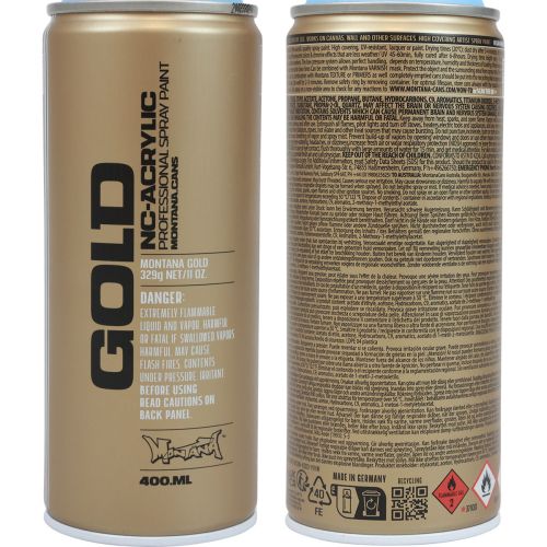 kohteita Maalispray vaaleansininen spraymaali Montana Gold vauvansininen 400ml