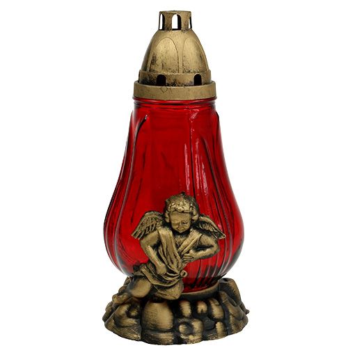 Floristik24 Hautavalo lasi Ø14cm H28cm 4kpl 4kpl