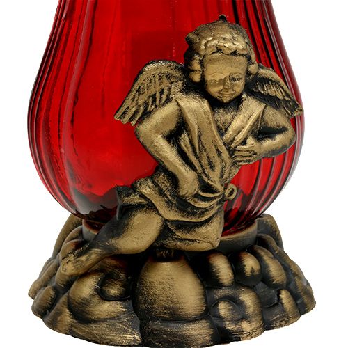 Floristik24 Hautavalo lasi Ø14cm H28cm 4kpl 4kpl