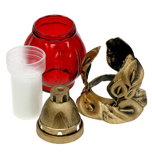 Floristik24 Hauta vaaleanpunainen Ø12,5cm K19,5cm 6 kpl