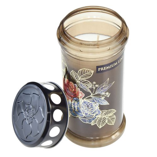 kohteita Hautavalot motiivi kynttilät kukat Ø7,5cmH16,5cm 3 päivää 3 kpl
