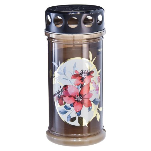 kohteita Hautavalot motiivi kynttilät kukat Ø7,5cmH16,5cm 3 päivää 3 kpl