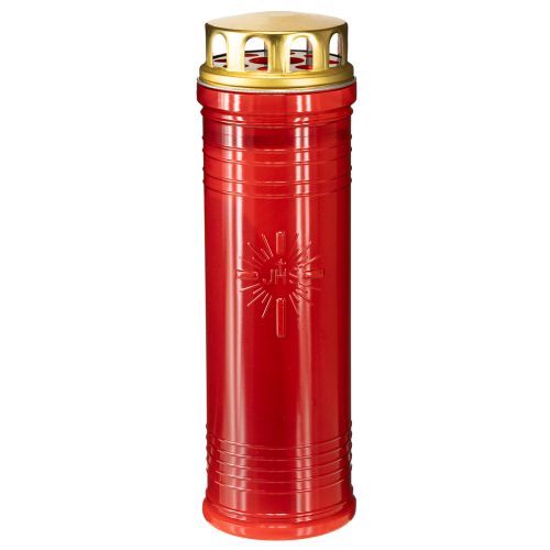 Hautavalot punaiset Ø7,5 cm K24,5 cm 1 kpl