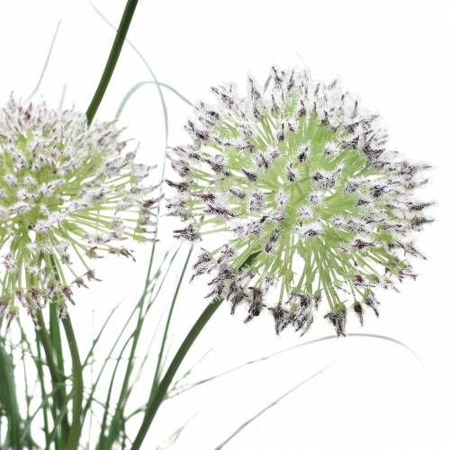 Floristik24 Ruoho kukilla ruukussa keinotekoinen liila 70cm