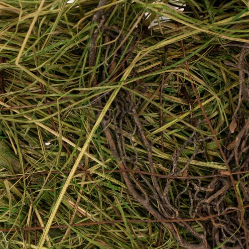 kohteita Koristekori, ruohokudos, luonnonvärinen pääsiäiskoristeiden kori, lahjakori, 29 cm