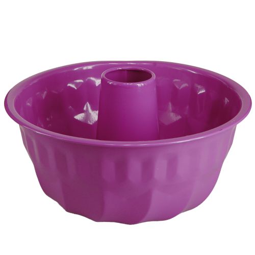 kohteita Bundt kakkuvuoka metalli koristeellinen kakkuvuoka violetti Ø23cm K12cm
