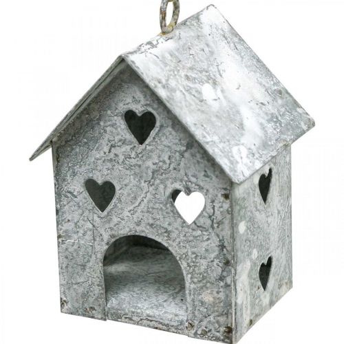 kohteita Jouluriippu metallitalo Shabby Chic H9,5cm 3 kpl