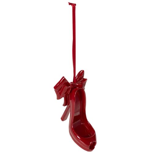 Koristeellinen roikkumaton kenkä rusetilla, 10 cm