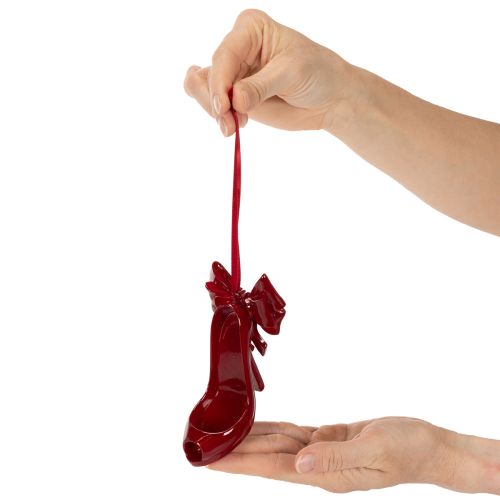 Koristeellinen roikkumaton kenkä rusetilla, 10 cm | Floristik24.fi