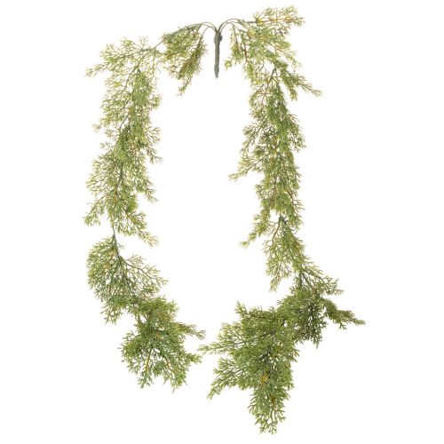 Taideköynnös havupuun oksasta pöydälle ja ikkunaan 115 cm | Floristik24.fi