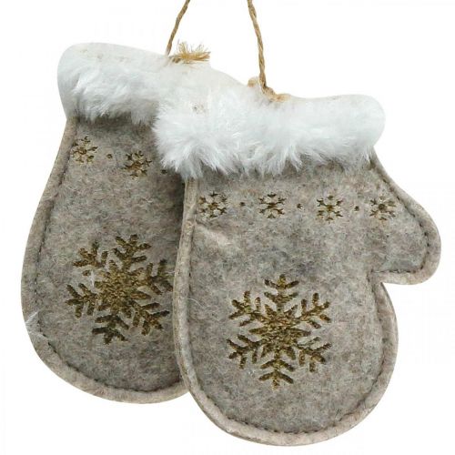 Floristik24 Joulutraileri huopa talviaiheet 7×12cm 6kpl