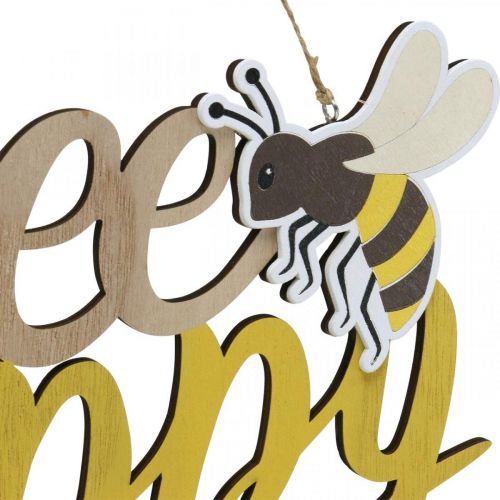 kohteita Koristeellinen kyltti mehiläinen “Bee Happy” kesäkoristelupuu 31×18cm 2kpl
