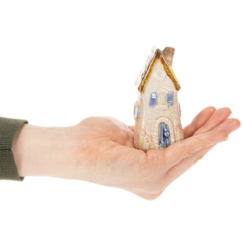 kohteita Keraaminen kodinsisustusesine sisätiloihin ja kukkaruukkuihin. Ihanteellinen lahjaidea. 10 cm, 3 kpl.