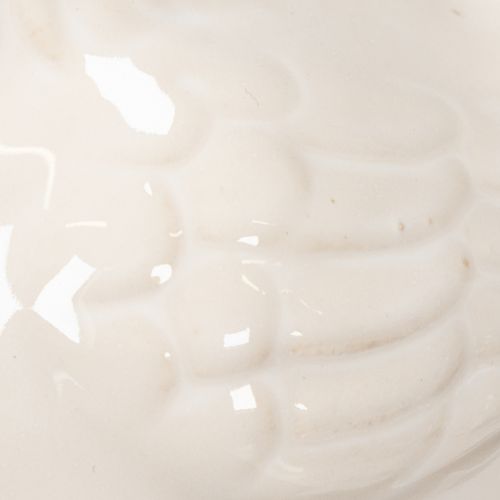 kohteita Kanahahmo, kiiltävälasitettu, moderniin sisustukseen, 17 cm, 2 kpl