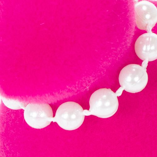 kohteita Pääsiäispupun koristeellinen hahmo helmikaulakorulla, täydellinen olohuoneeseen tai makuuhuoneeseen, 13 cm, 4 kpl