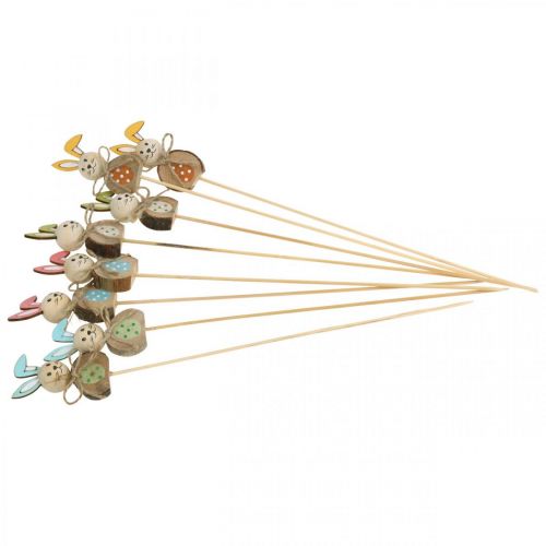 kohteita Pääsiäispupun puinen kukkatulppa Pääsiäinen, kani tulppa 8cm 8 kpl