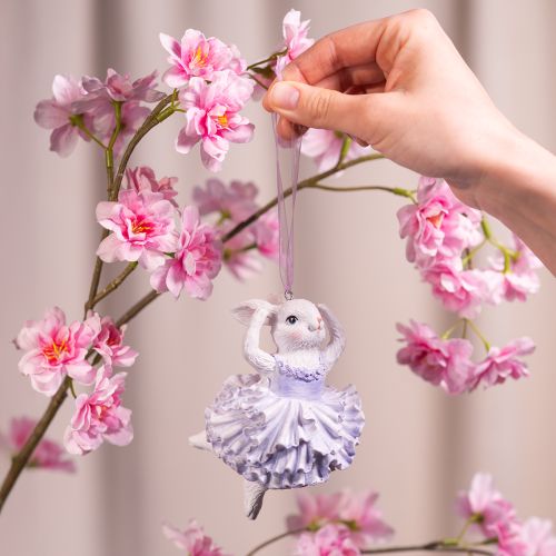 kohteita Ballerinapupuriipukset, pääsiäisoksien tai joulukuusen koristeeksi, 12 cm, 2 kpl