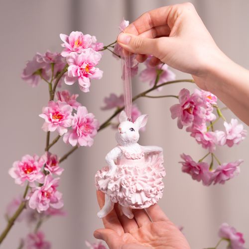 kohteita Ballerinapupuriipukset, pääsiäisoksien tai joulukuusen koristeeksi, 12 cm, 2 kpl