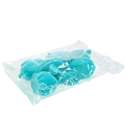 Floristik24 Kanit turkoosi 15,5 cm parveilivat 4kpl