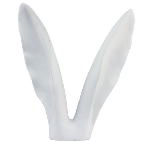 Floristik24 Kanin koristelu kanin korvat valkoinen tekokivi 31×9,5×41cm
