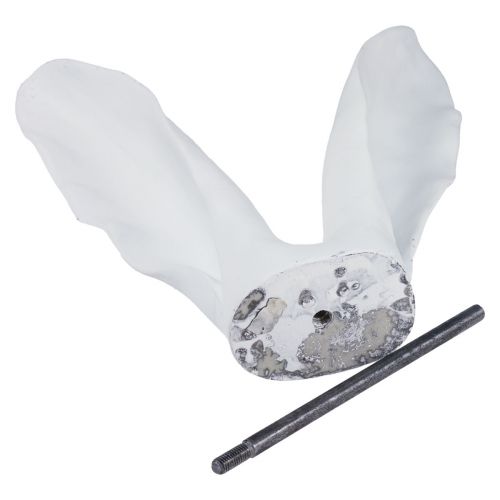 Floristik24 Kanin koristelu kanin korvat valkoinen tekokivi 31×9,5×41cm