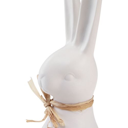kohteita Kanin pää koriste Pääsiäispupu valkoinen kani keraaminen 17cm
