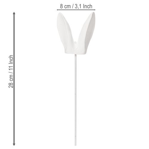 kohteita Pupunkorvat juhlaviin pääsiäisjuhliin ja koristeisiin, 28 cm, 8 kpl