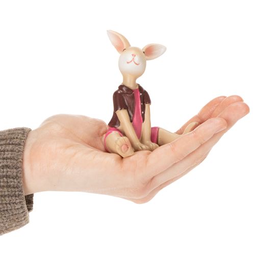 kohteita Pääsiäispupuhahmosetti, söpö pöytäkoriste pääsiäiseen ja kevääseen, 9 cm, 4 kpl