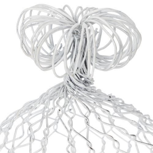 kohteita Vintage-lankakello rustiikkiseen maalaistyyliseen pöytäkoristeeseen, 23 cm