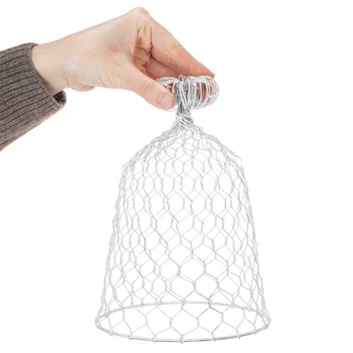 kohteita Vintage-lankakello rustiikkiseen maalaistyyliseen pöytäkoristeeseen, 23 cm