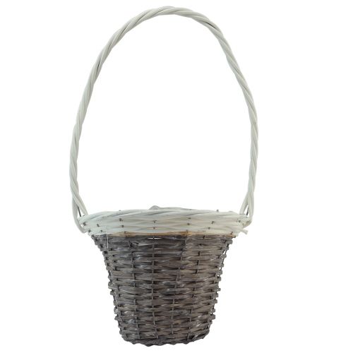 kohteita Kahva korikori pajunharmaa valkoinen Ø29cm K50cm
