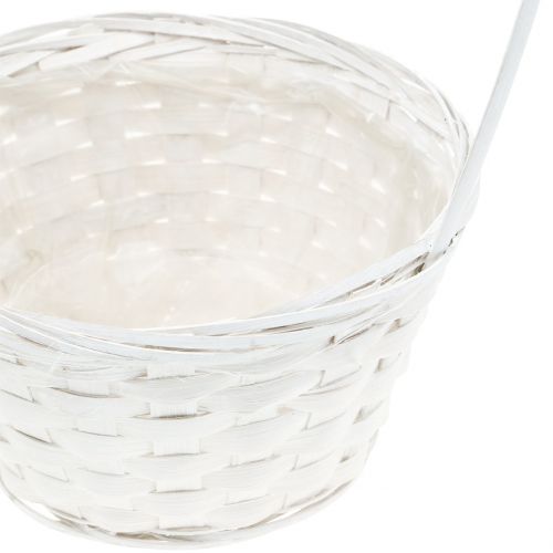 Floristik24 Hiekkakori kahvalla valkoinen 34cm 3kpl