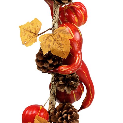 Floristik24 Syksyn garland-kurpitsa, käpyjä 60cm